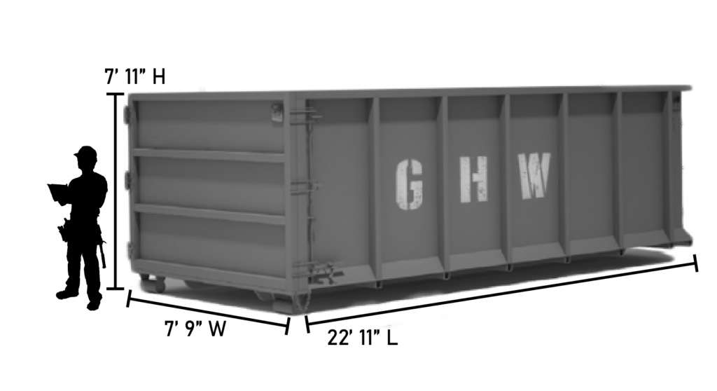 40yd Roll-off container